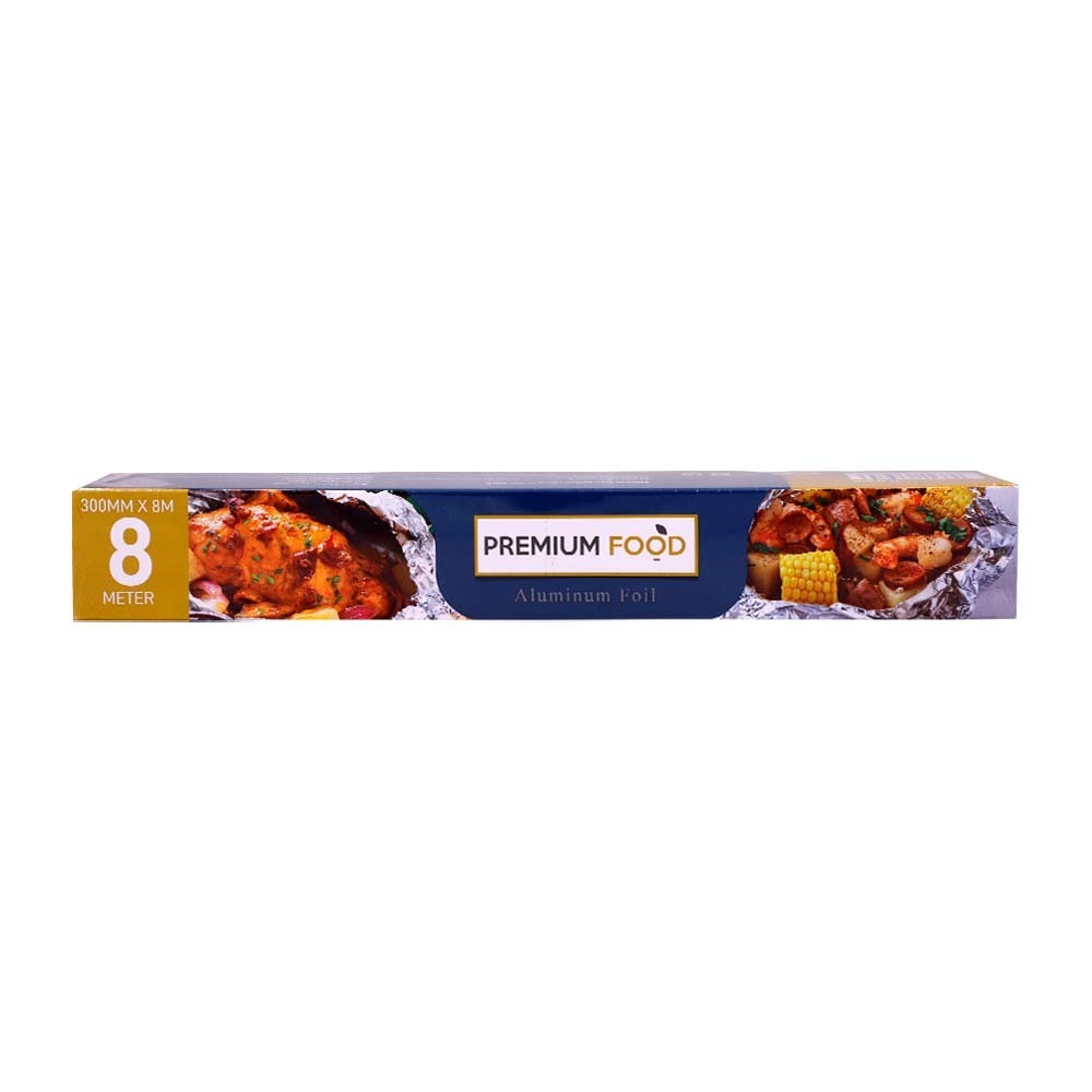 Premium Food Aluminum Foil 300MMx8M