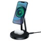 Acefast E8 Desktop 2-In-1 Wireless Charging Holder Black
