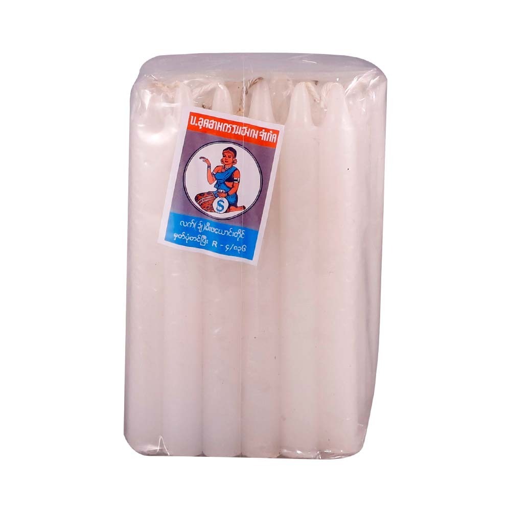 Lat Cha Mee Candle 6.5IN 6PCSx6