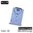 SOLO COLLLECTION SBA 003 (Long) Slim Fit Shirt Medium 10