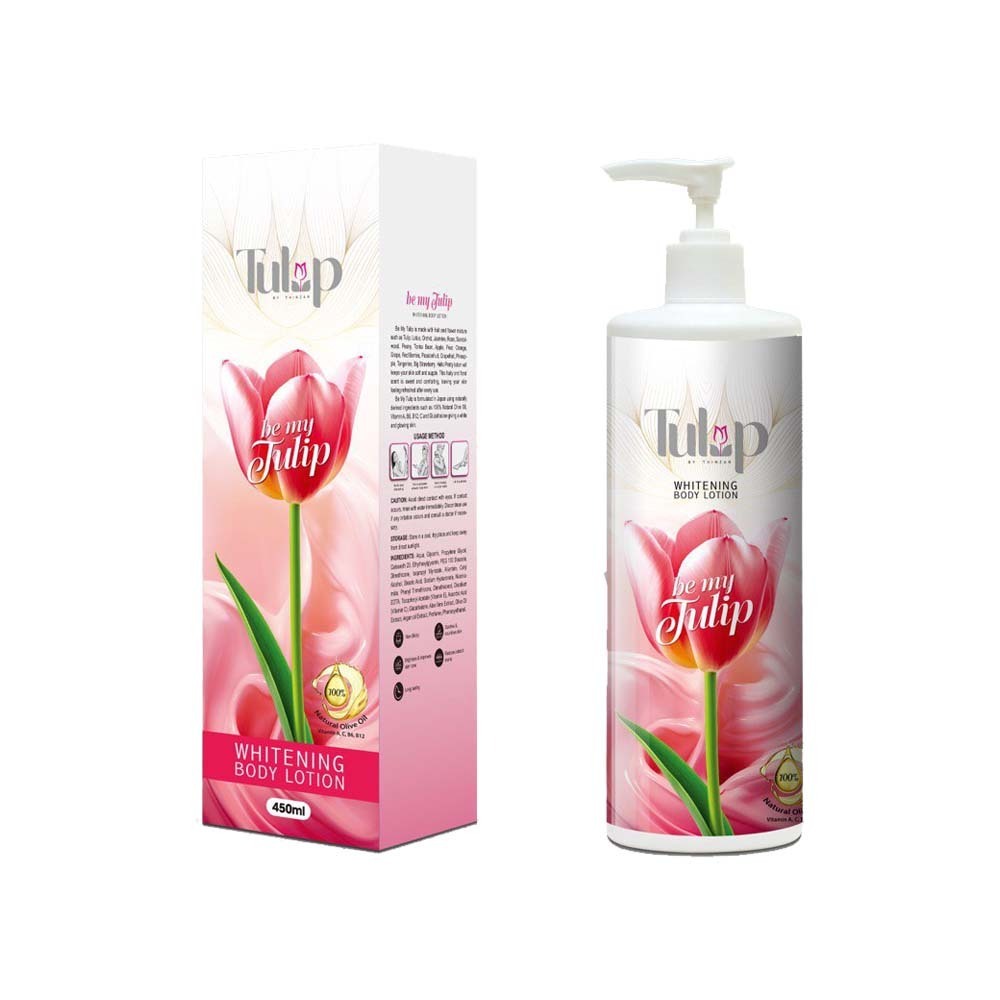 Tulip Whitening Body Lotion Be My Tulip 450ML