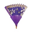 K&C Folding Hand Fan HF-801 (Sequin Design)