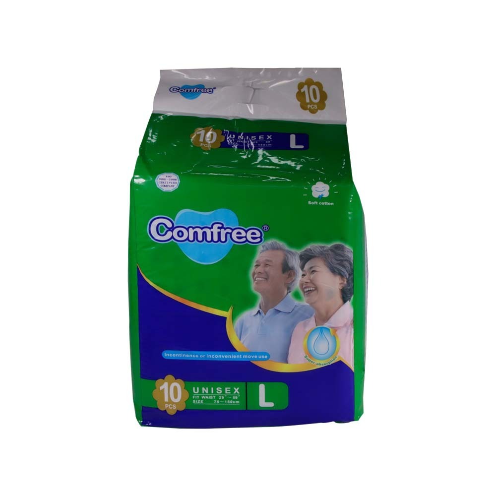 Comfree Adult Diaper Tape 10PCS (L)