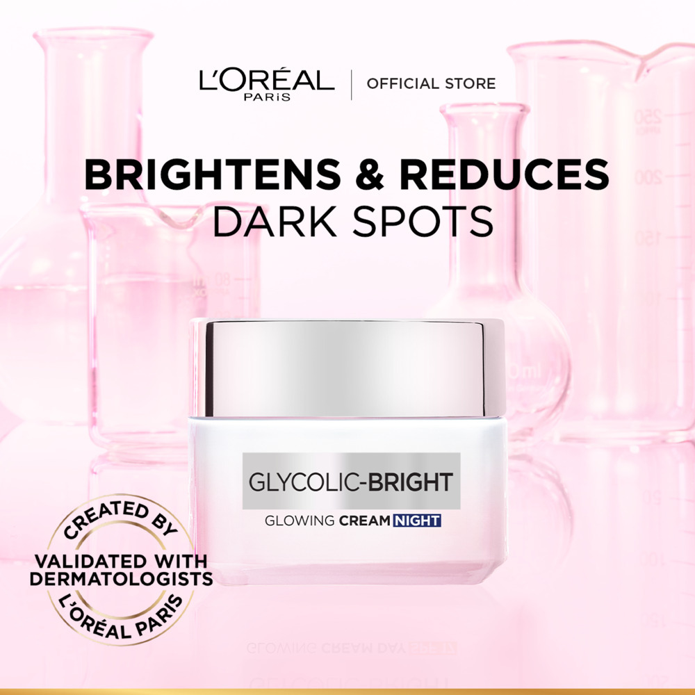 Loreal Glycolic-Bright Glowing Night Cream 50ML