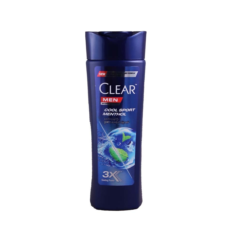 Clear Men Cool Sport Menthol Anti-Dandruff Shampoo 165ML