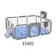 Baby Cele Stainless Steel Frame Playpen 15426 Gray