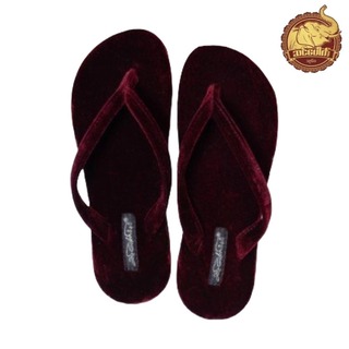 Sin Pauk Women Velvet Slipper (Design-3,No-9) SPL-001