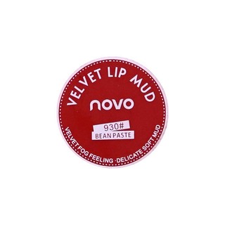 Novo Smoo Mist Velvet Jelly Lip Mud (Bean Paste)
