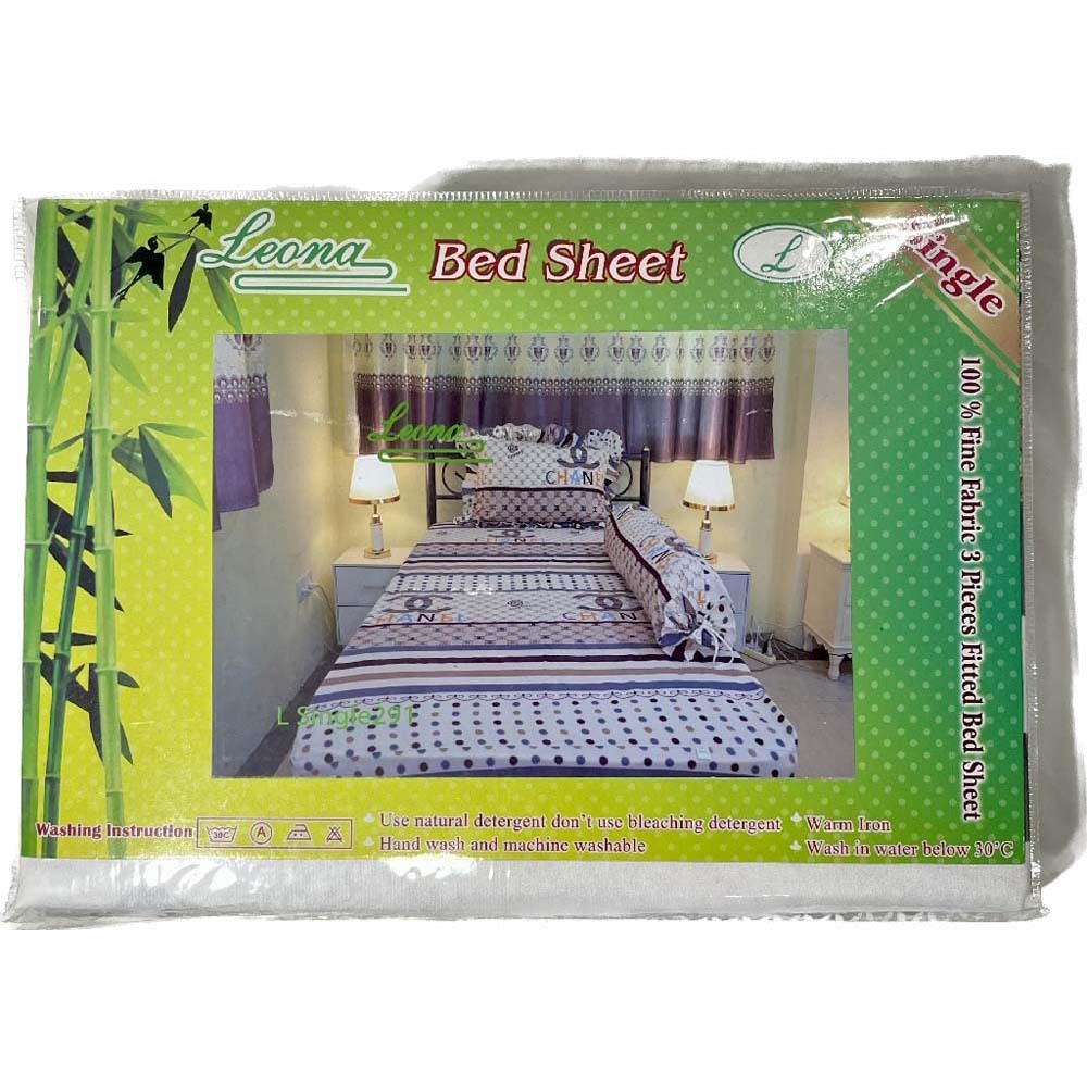 Leona Single Bedsheet BS07 (L Single-291)