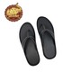 Sin Pauk Men Leather Slipper YS-004 Black (No-41)