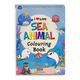 'I love Sea Animal Colouring Book