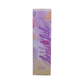 Cute Press 1-2 Beautiful Airy Matte Foundation 30G (03 Sand Beige)