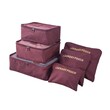 6 in 1 Travel Bags Red