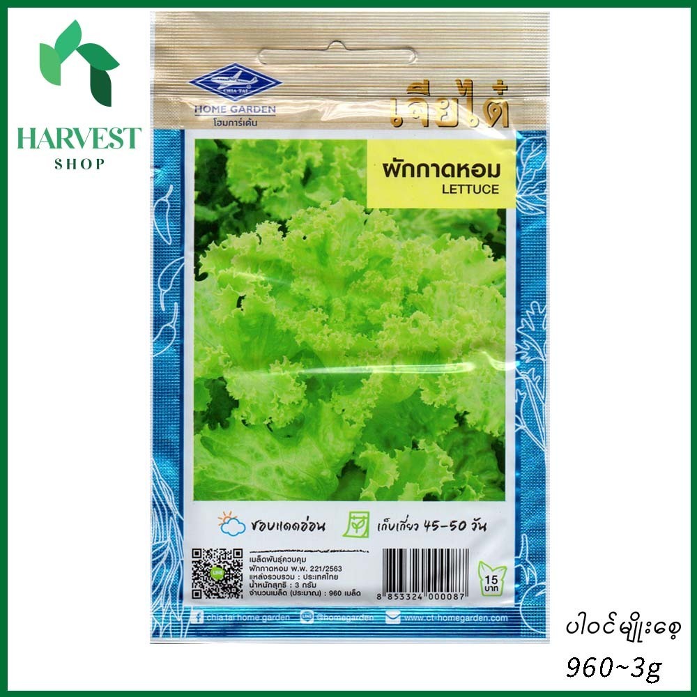 Harvest Shop ဆလတ်ရွက်မျိုးစေ့ LF 033