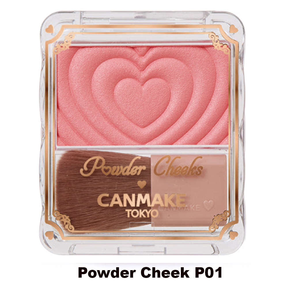 Canmake Powder Cheeks (P01) Powerful Pink