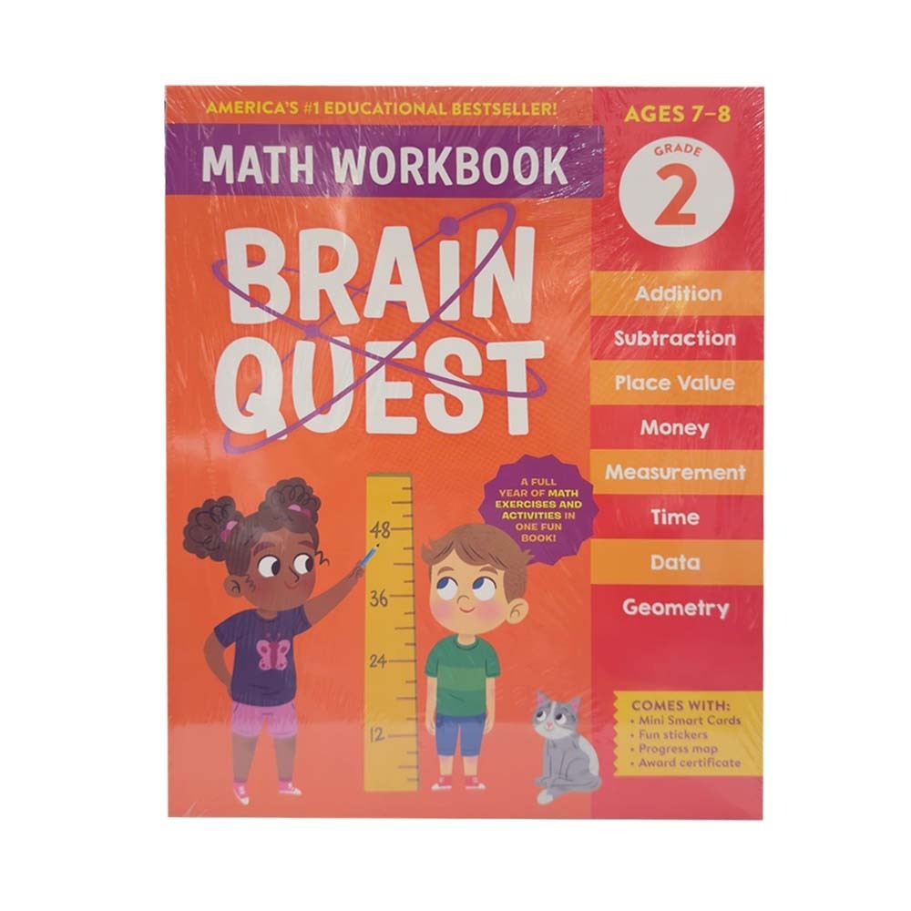 Brain Quest Math Workbook Grade 2