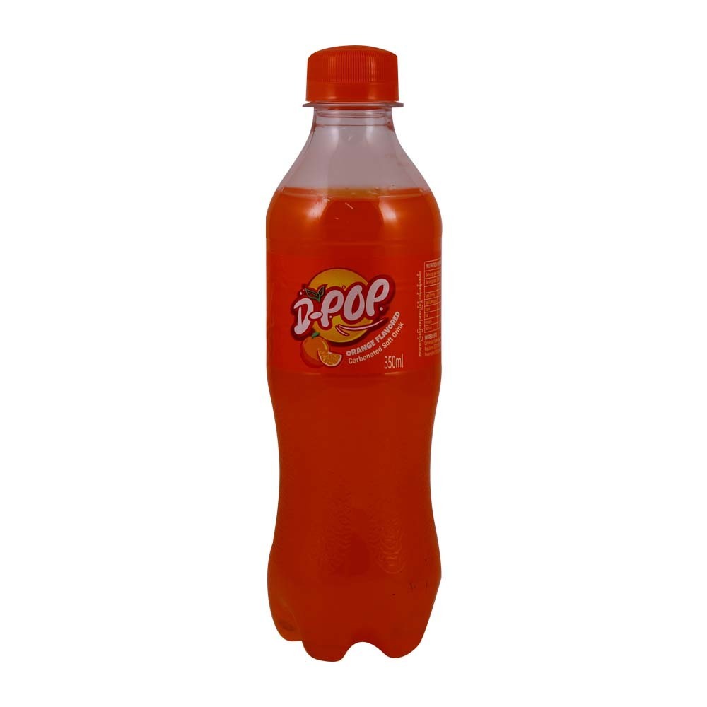 D-Pop Orange 350ML (Bottle)