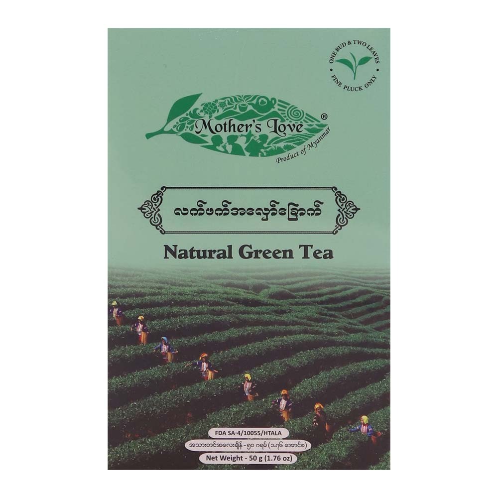 Mother's Love Green Tea Natural 50G (Box)