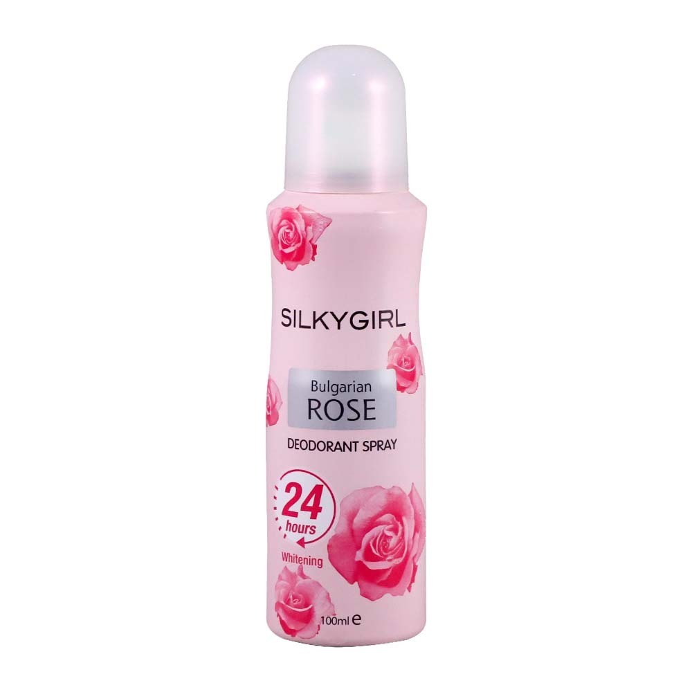 Silkygirl Bulgarian Rose Deodorant Spray 100ML