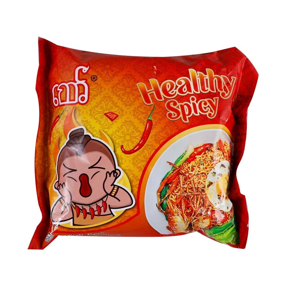 Htaw Instant Noodle Healthy Spicy 85G