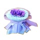Floral District Purple Big Rose Artificial Bouquet