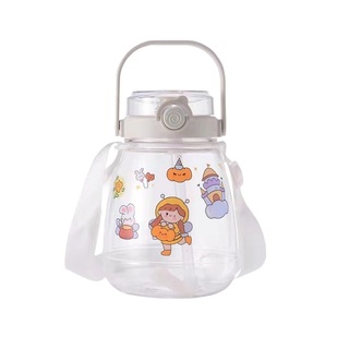 Big Belly Water Bottle 1.3L Pink