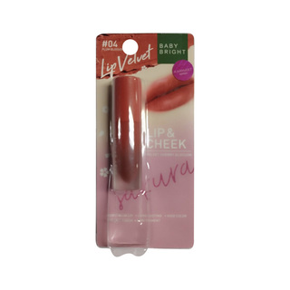 Baby Bright Lip & Cheek Velvet  2.4G (02 Coral Sakura)