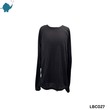 Max & Mia Unisex Long-Sleeve Top LBC027 Black Large
