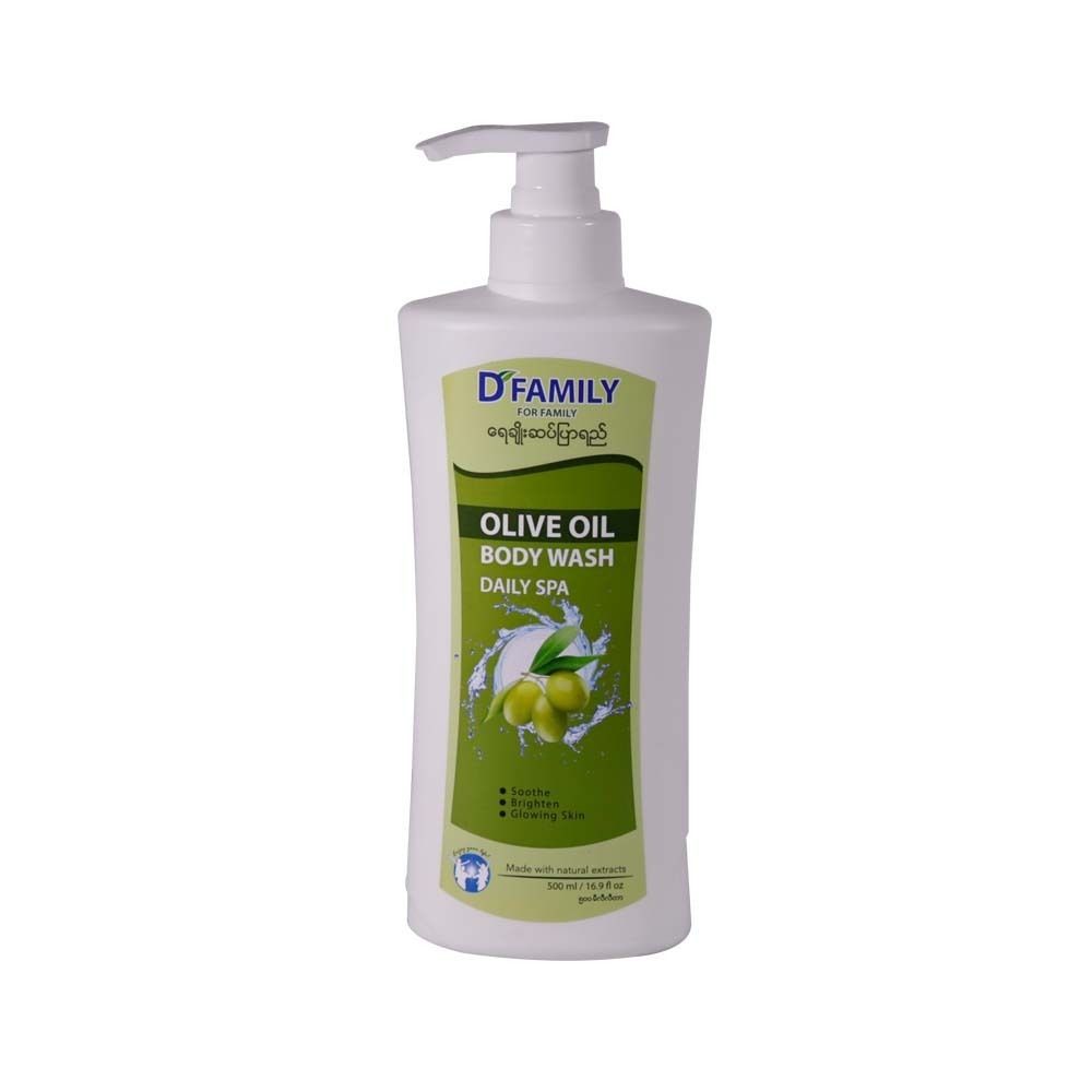 D Family Body Wash Olive Oil 500ML