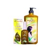 Bio Natural Sayar Bio (Kyankhin) Natural Shampoo 550ML & Hair Treatment Oil 50ML Set