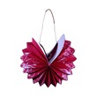 Uncle Gyi Floral Pumpkin Paper Lantern 10PCS x 1Pack Red