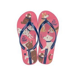 Ipanema Pets Pop Kids Slipper Black, Gold & Blue (No-01) 426836AW29901