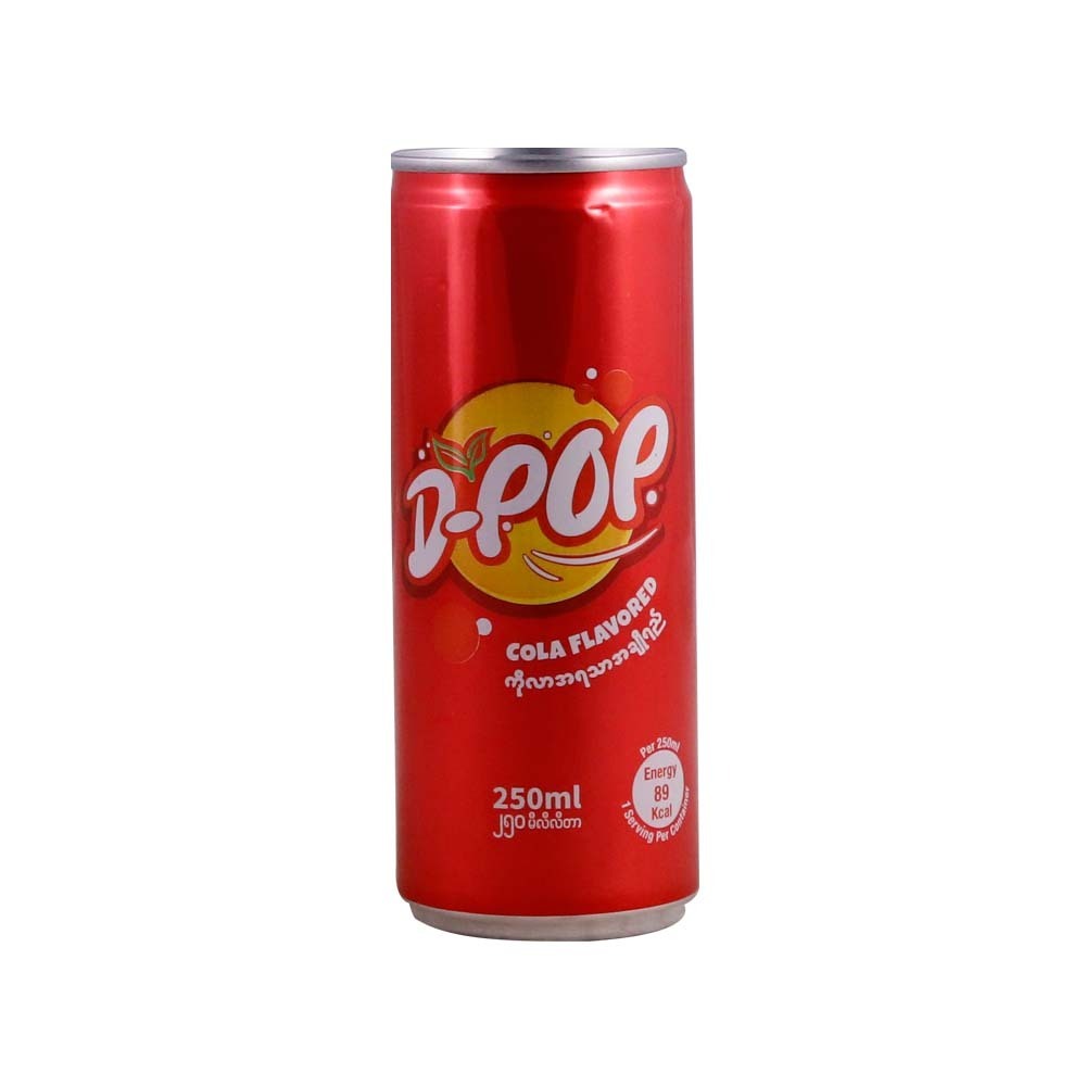 D-Pop Cola 250ML (Can)