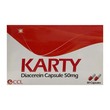 Karty Diacerein 50MG 10PCS