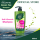 Follow Me Green Tea Soft & Smooth Shampoo 650ML (Sakura Extract)