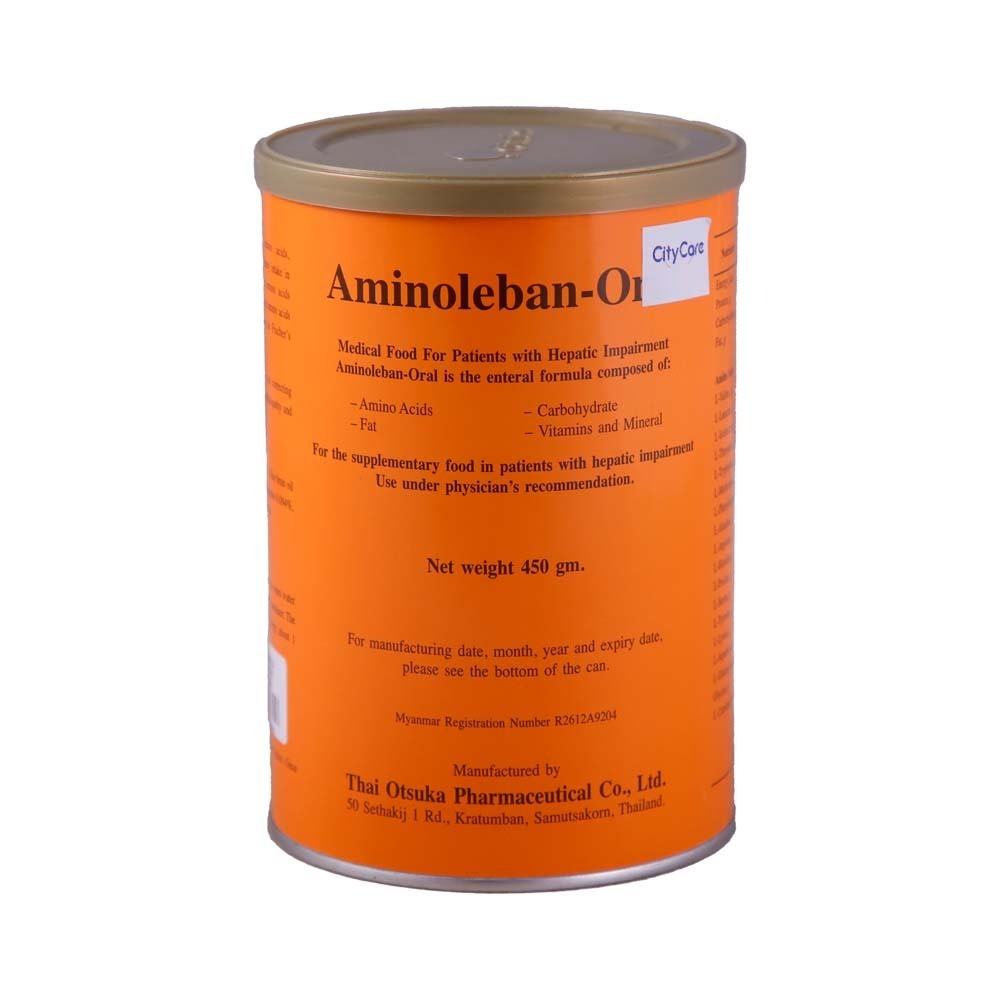 Aminoleban-Oral Adult Liver Nutrition Orange 450G