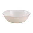 Mp Ivory Gold Line Soup Bowl 7.25IN CI218