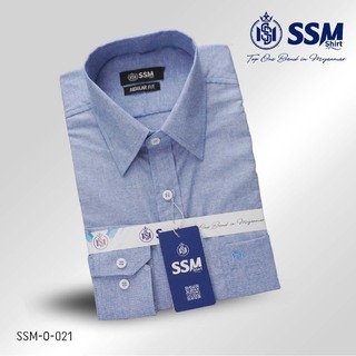 Oxford Shirt Long Sleeve Medium (True Black) SSM-O-P-L-028