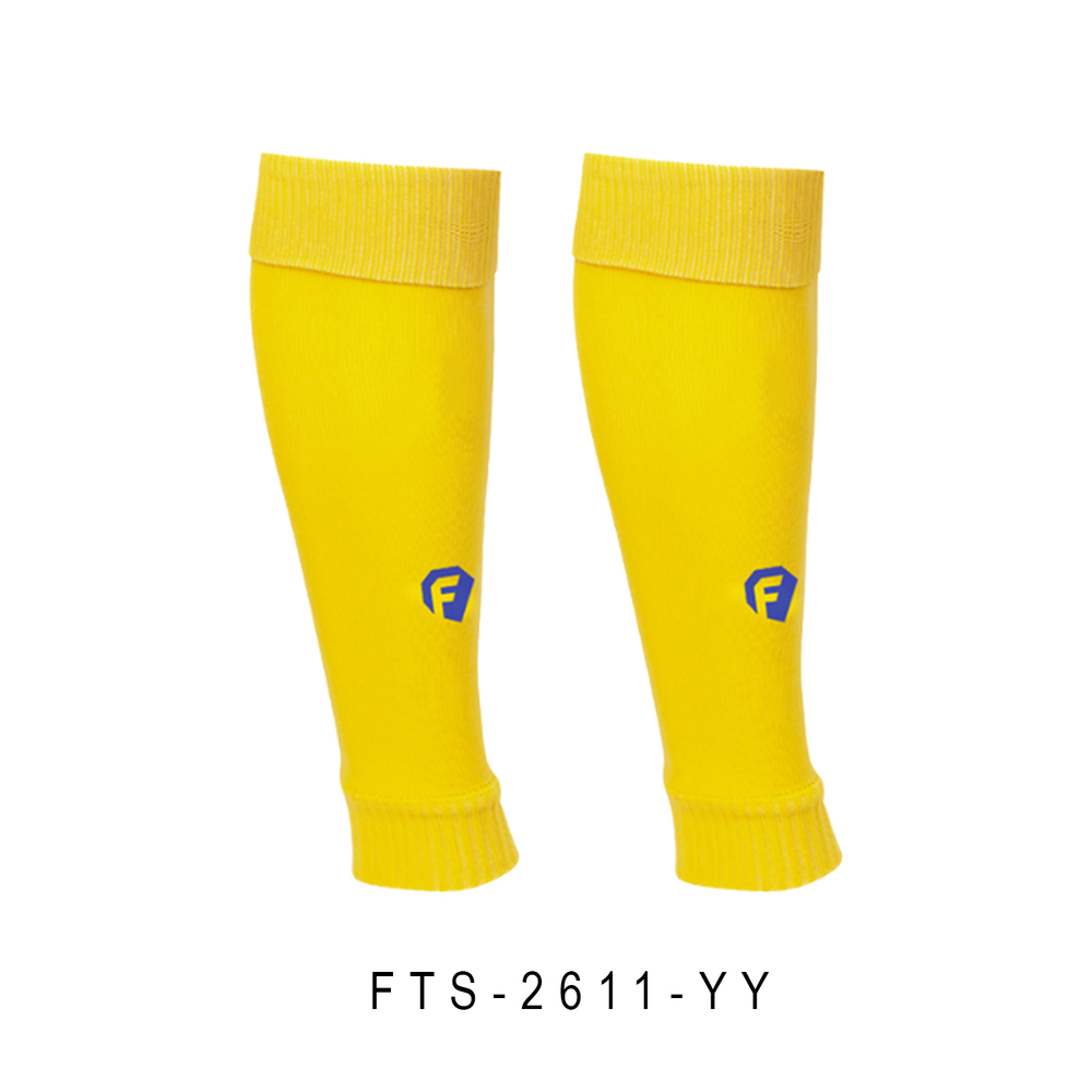 Olympic Fit Legs Sleeve Socks FTS-2611-YY YELLOW (Free Size)