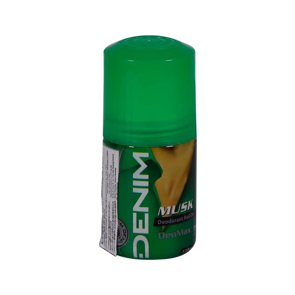 Denim Musk DeoMax Deodorant Roll On For Men 50ML