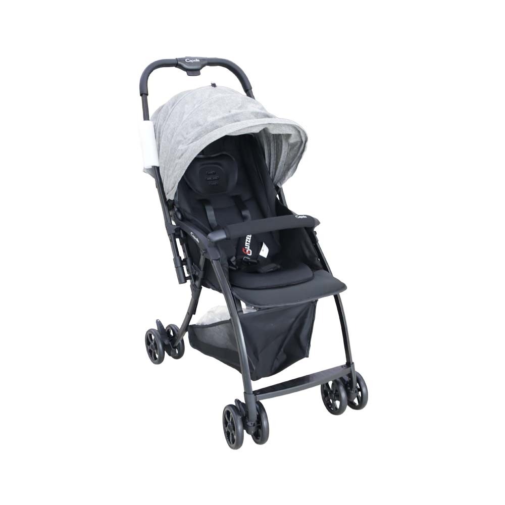 Lucky Baby Capella Glitzee Stroller Black S238-BK