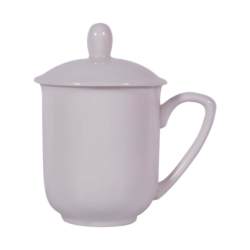Porcelain Mug With Lid No.10