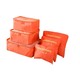 6 in 1 Travel Bags Orange