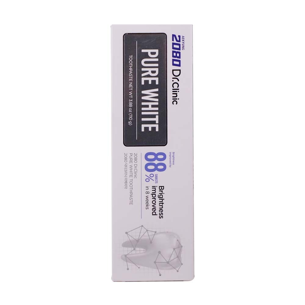 AEKYUNG 2080 Dr.Clinic Pure White Toothpaste 110G