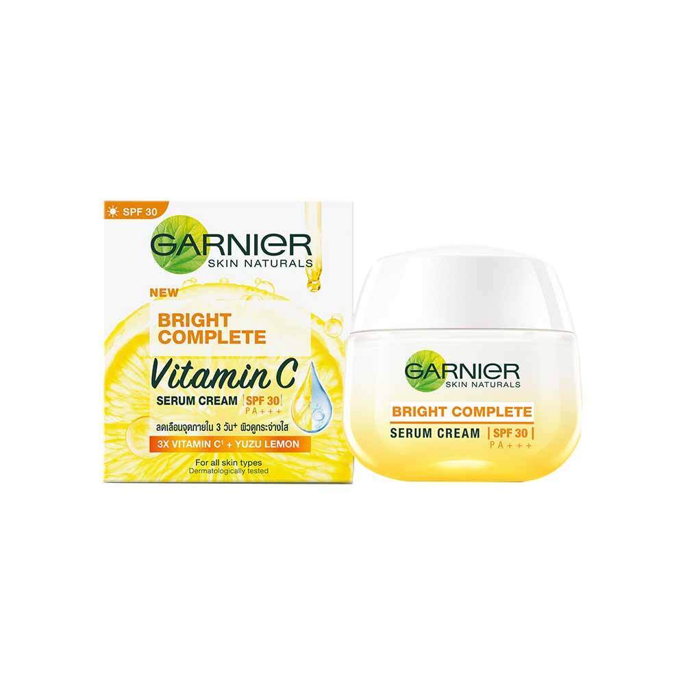 Garnier Bright Complete Vitamin C Serum Cream SPF  30 PA++ 50ML
