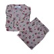 Bambi Women Cotton One Set Nightwear Brown AA0045 XL