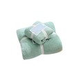 2 in 1 Towel Set Green