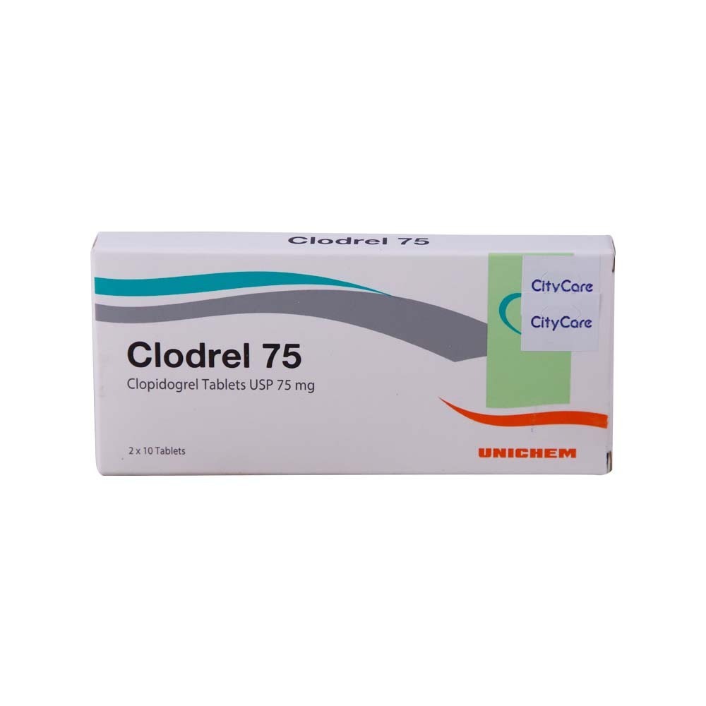Clodrel Clopidogrel 75MG 10PCSx2