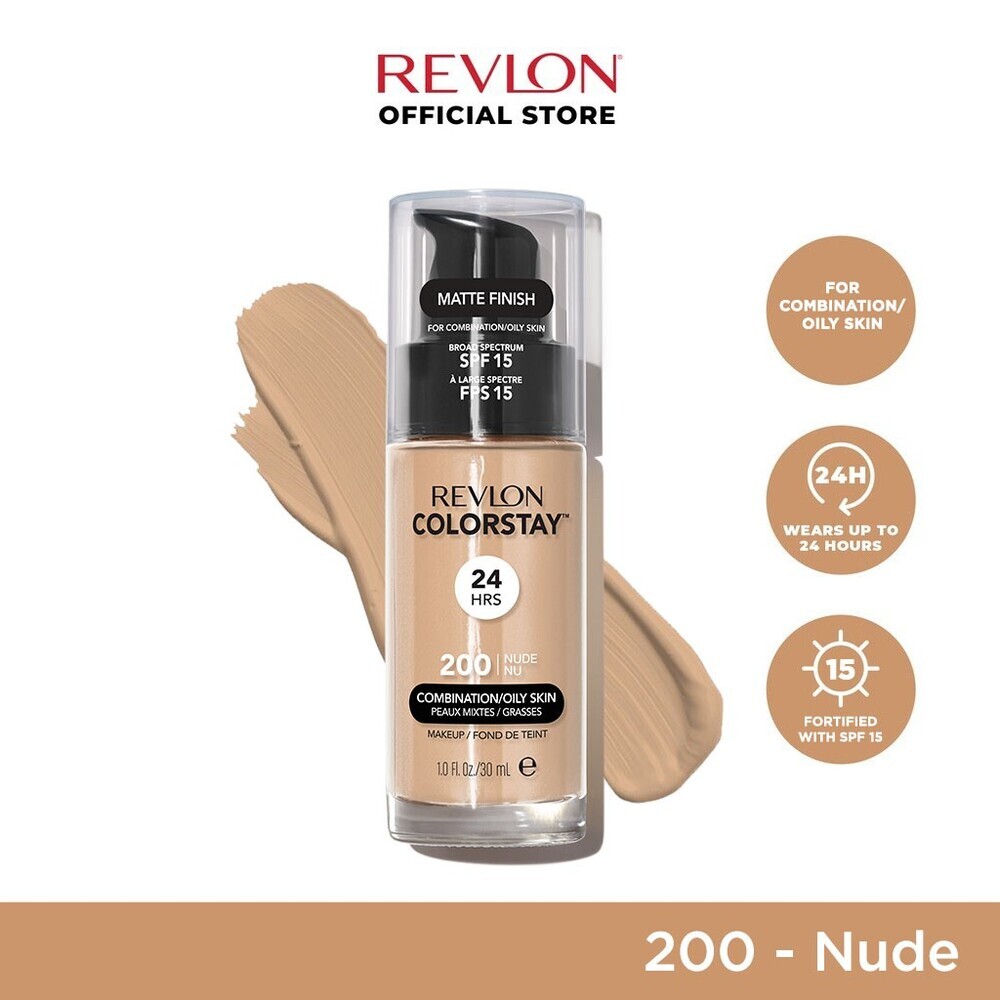 Revlon Colorstay Longwear Makeup SPF  15 30ML (200 Nude)