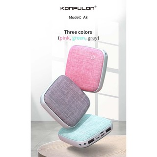 Konfulon A-8 (10000mAh Power Bank) Green